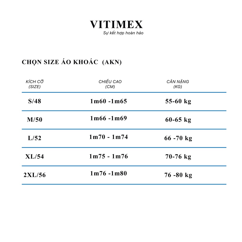 Áo khoác Vitimex - AKN0126