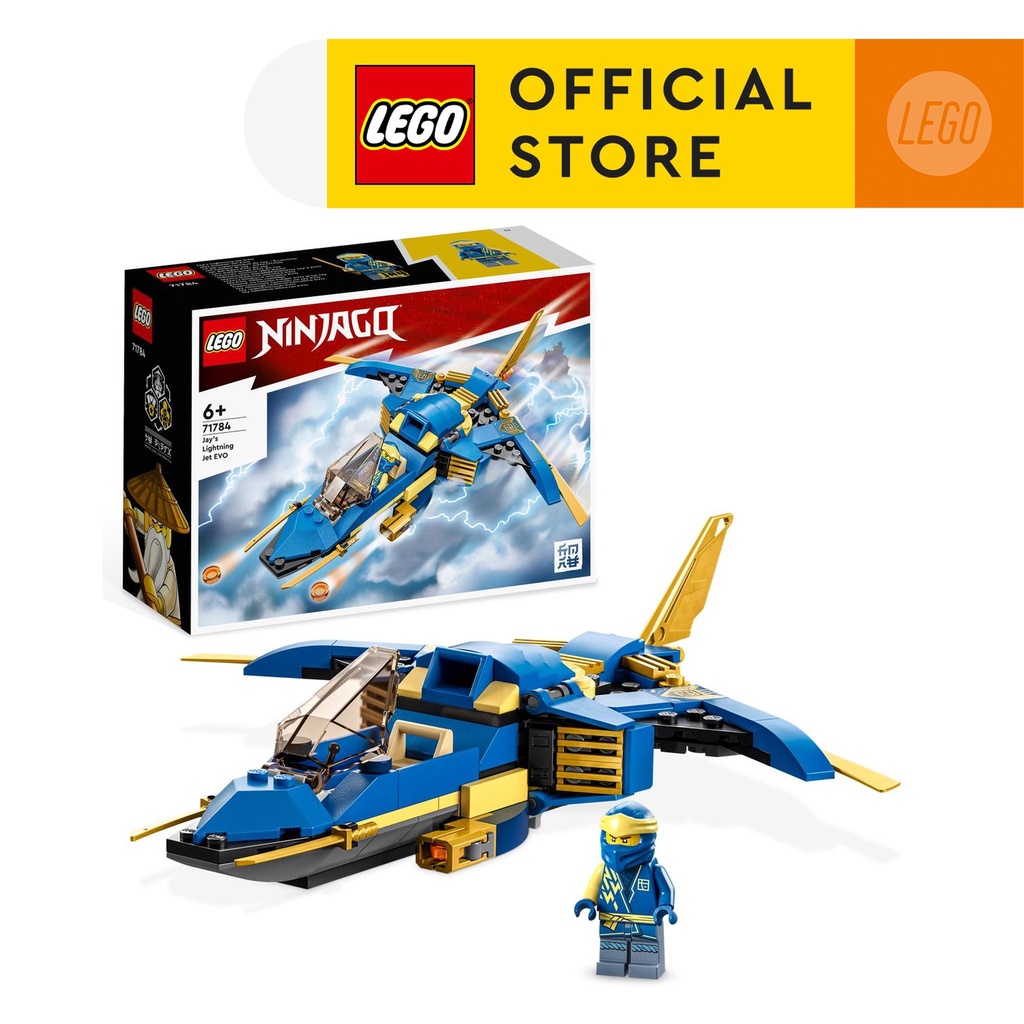 LEGO Ninjago 71784 Phi Cơ Sấm Sét Tiến Hóa Của Jay 