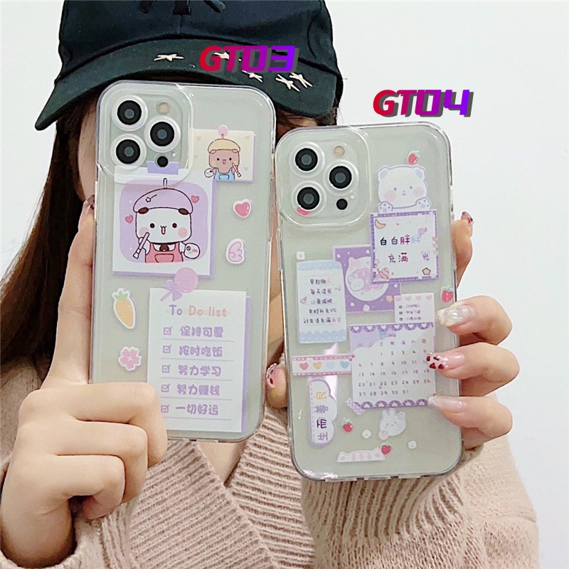 Ốp Điện Thoại Mềm Trong Suốt Hình Dễ Thương Cho Redmi A1 4G 10A 10C 10 9 9A 9i 9C Note 11 11s 10 9 9S Pro 4G 12 13 Pro Max 2022