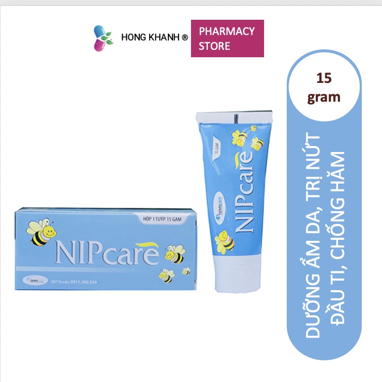 Kem dưỡng NiPCARE cho mẹ và bé tuýp 10 gram