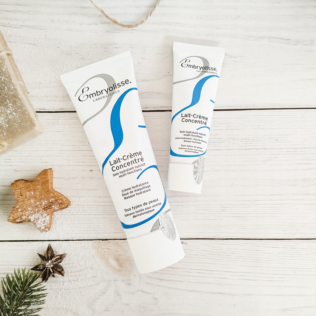 [Hàng Pháp] Kem Embryoliss Lait Crème Concentré  giúp phục hồi da , dưỡng ẩm da Tuýp 30ml - 75ml