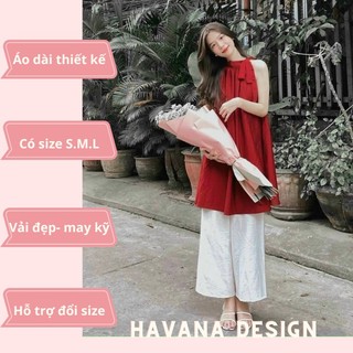 Set Yếm đỏ kèm quần trắng, set đồ tết đẹp, kiểu freesize dưới 58kg, chất lụa mango và cotton lạnh, hàng đẹp