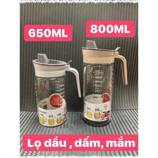 Xả Kho lọ thủy tinh đựng dầu ăn,nước mắm cao cấp