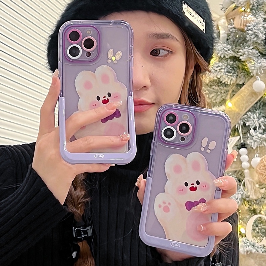 Ốp Điện Thoại TPU Mềm Có Giá Đỡ Ẩn Cho iphone Case 14 Pro Max 13 Pro Max 12 Pro Max