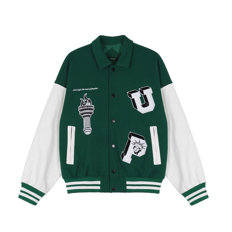 Áo Khoác - Varsity Jacket - Liberty Jacket size XL ( DeBasé) Tặng tee SAIGON BYUNISPACE