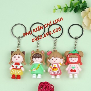 Móc khoá bé gái dễ thương