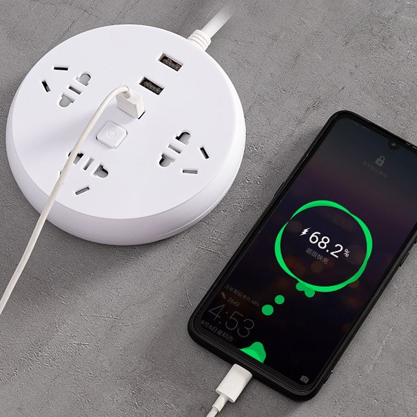 Ổ cắm điện đa năng có cổng usb và công tắc an toàn , tiên lợi Ổ điện đa năng dây dài 1,5m Od01