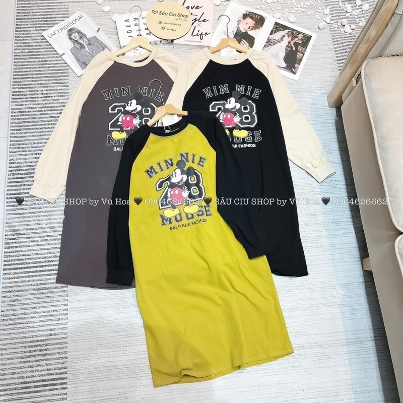 💥sỉ💥váy suông pha tay-khoá dọc cho con ti