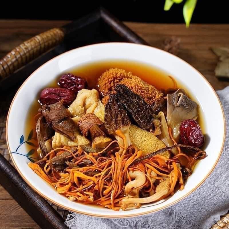 Set canh nấm Vân Nam