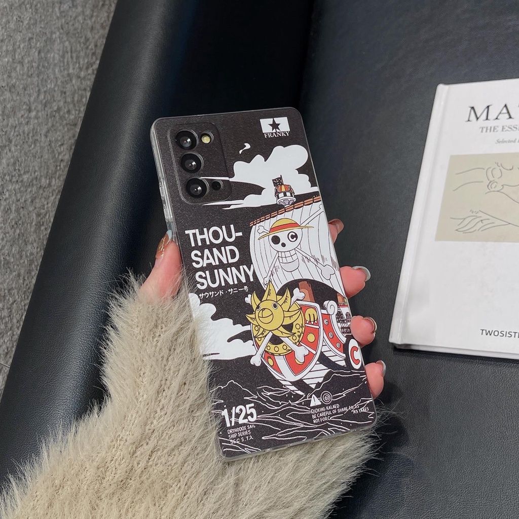 Ốp Điện Thoại In Hoạt Hình One Piece Cho Samsung Galaxy Note 20 10 Pro S10 S20 S21 S22 S21 Fe