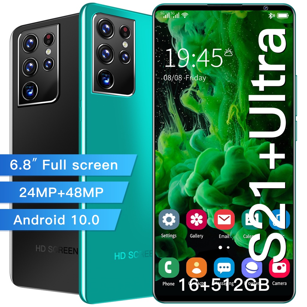 Điện thoại S21 Pro android điện thoại mới wifi 5G điện thoại 12+512GB thông minh game điện thoại