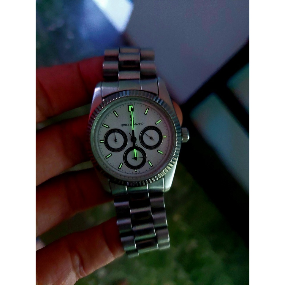 Đồng hồ nam Sordi 6 kim chạy pin hàng Si