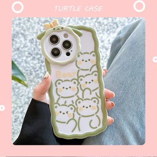 【bán sỉ】Ốp lưng iphone Ốp lưng iphone ốp Điện Thoại MINI Họa Tiết Gấu / Cừu Hoạt Hình Cho iPhone 14 13 12 11 PROMAX XS XR XSMAX SE2020 6 7 8PLUS