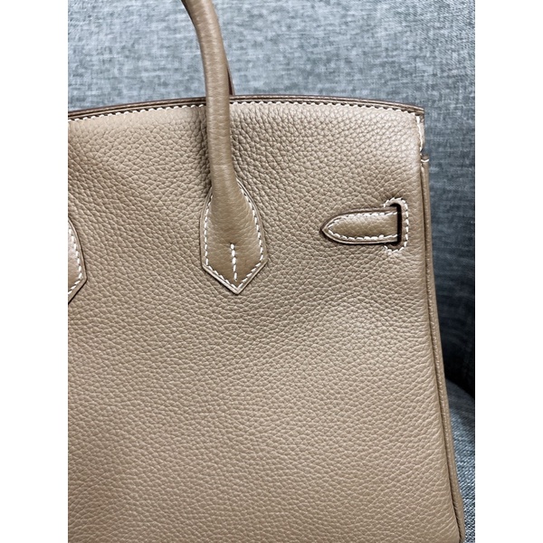 Túi xách HM B25 màu ghi bản khâu togo