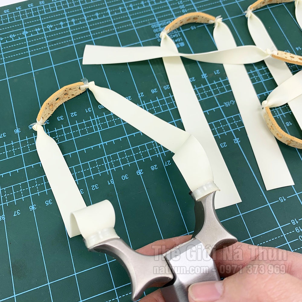 Dây thun dẹt cột sẵn 13x19x150 dày 0,55 - 0,6 - 0,65