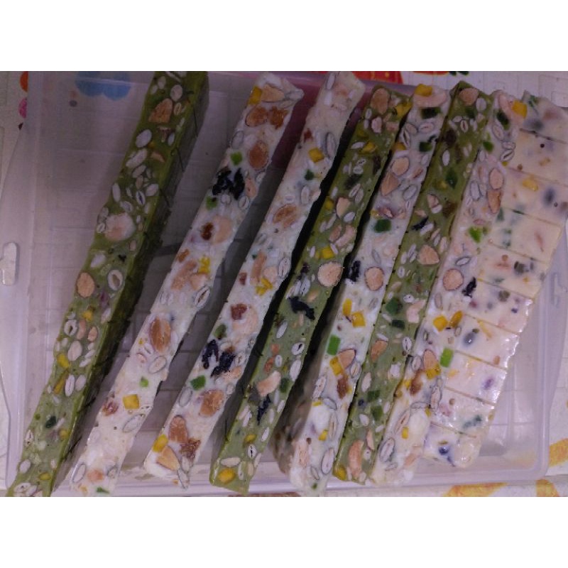 200 - 500gam kẹo sữa hạt NOUGAT handmade