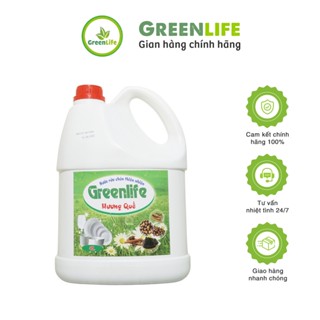 Mã BMICB15 giảm 15K đơn 99K Nước rửa chén bát sinh học Greenlife can 4L an