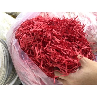 rơm trung trang trí hộp quà