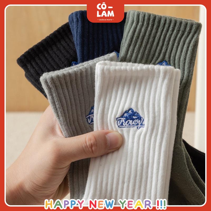 Tất nam nữ thêu MOUNT TROREY [Tiệm vớ Cô Lam]