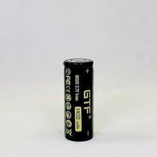 Pin sạc lithium 18500 3,7V 1400mAh sử dụng cho các loại đèn, loa bluetooth, camera và nhiều thiết bị điện tử khác