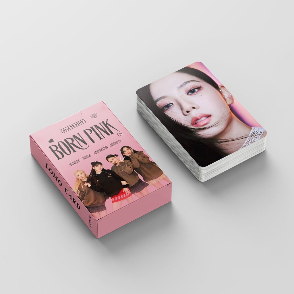 Set 55 Tấm Thẻ Ảnh Lomo Card Nhóm Nhạc BLACKPINK