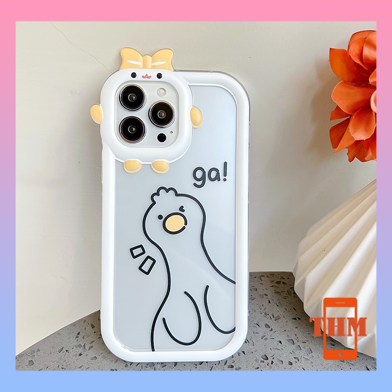 Ốp lưng iphone Vịt con hình quái vật nhỏ Cho Iphone 6 / 6S / 6splus / se / 7 / 7plus / 8 / 8plus / X / xs / xsmax / 11 / 12 / 13 / 14 / plus / pro / pro max-6006
