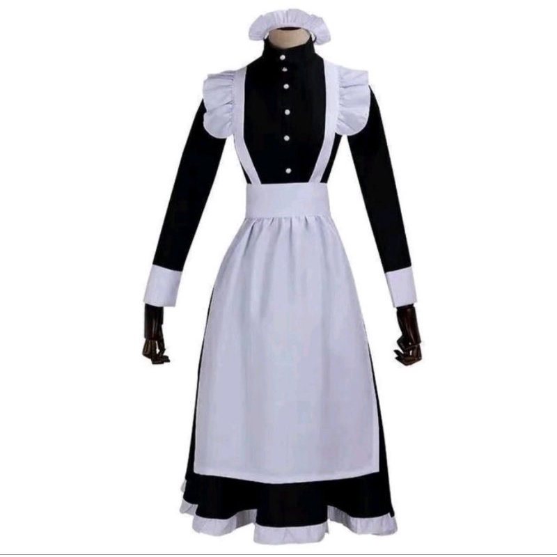 [Hàng có sẵn ẢNH THẬT Ở CUỐI] MAID Dài Cosplay Hầu Gái Cho Nam Và Nữ