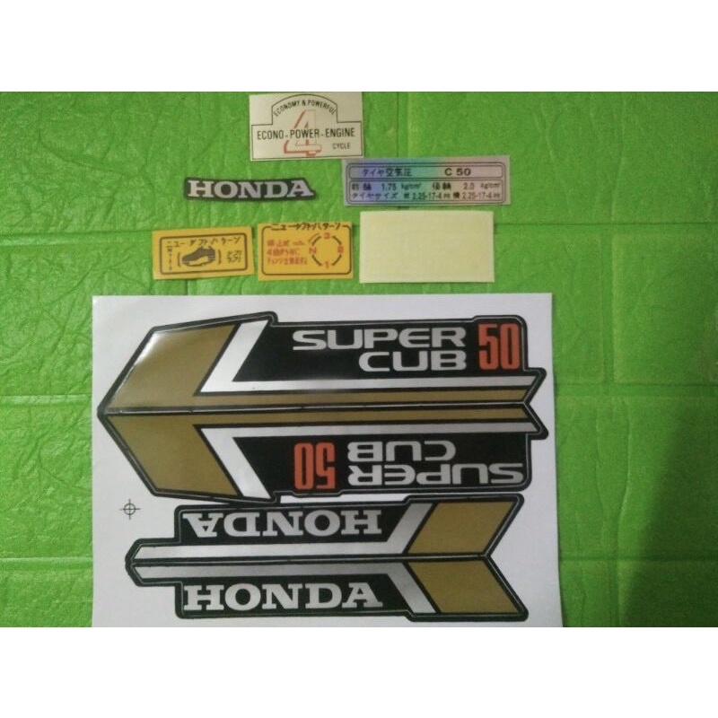 Bộ tem xem Honda Cub 86 50/70cc