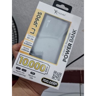💥💥💥[ Fulbox ] Pin Sạc Dự Phòng Xmobile 10000mAh LJ JP90s - IOS Micro Bh 12T X-mobile X.mobile