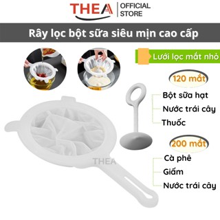 Rây lọc siêu mịn nhựa cao cấp, dụng cụ lọc sữa hạt, đậu nành, lọc trà, cà phê, giấm, nước trái cây lưới mắt nhỏ - THEA