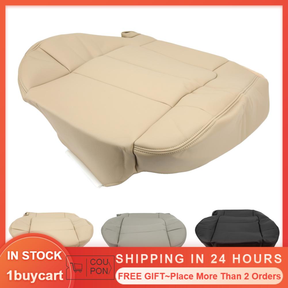 1buycart PU Leather Driver Bottom Seat Cover Protector Waterproof Replacement for Ford 2001‑2003