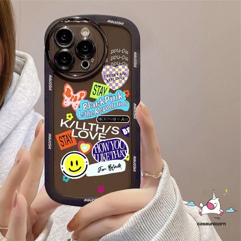 Ốp Điện Thoại Túi Khí Chống Sốc Hình Mặt Cười Cho iPhone 11 14 12 13 Pro MAX XR 6 6s 7 8 Plus XS MAX X SE 2020