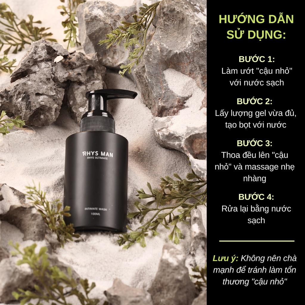 Bộ quà tặng nam SỮA TẮM GỘI nam Legend 3 in 1 & DUNG DỊCH VỆ SINH nam Ultimate & NƯỚC HOA Homme RHYS MAN