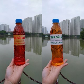 Combo 5 chai tinh dầu sả, quế loại 500ml/ chai