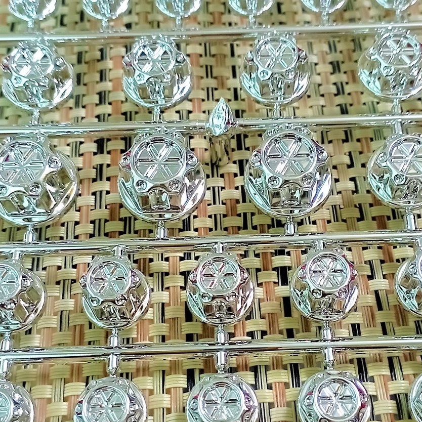 CHỤP ỐC SALAYA   MÀU BẠC - TRANG TRÍ XE MÁY