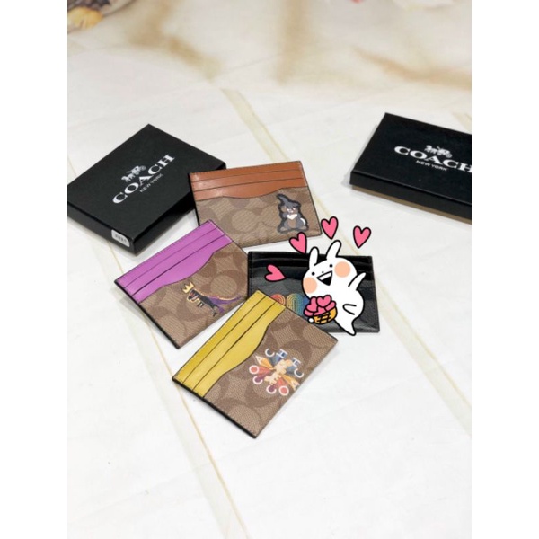 Ví C0ach đựng thẻ siêu cưng Fullbox