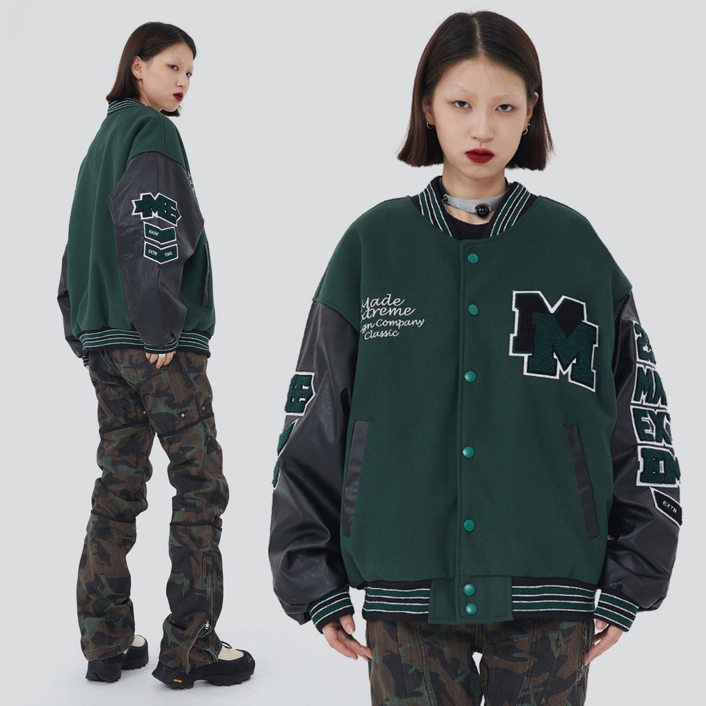 Áo khoác Made Extreme Patchwork Classic Varsity