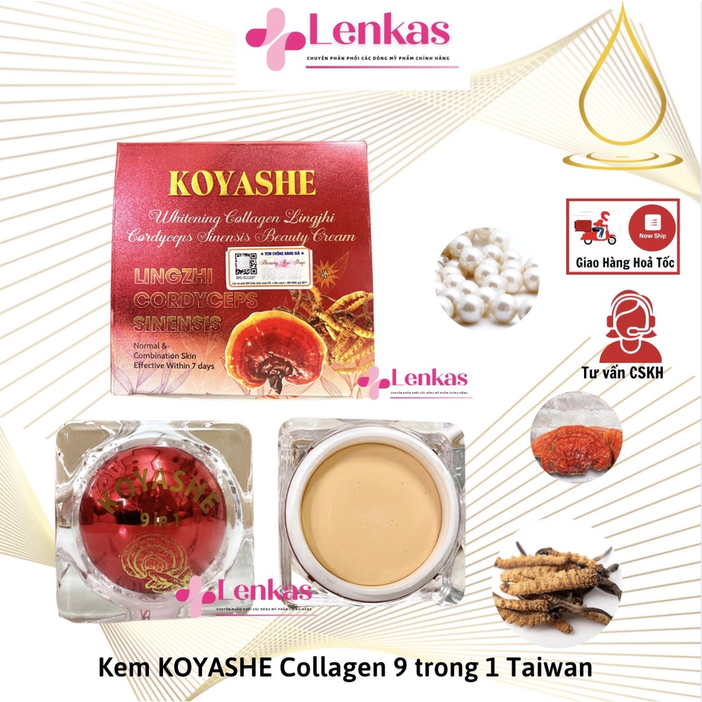 Kem Dưỡng Trắng Da Cao Cấp YOYASHE 9IN1 Chính Hãng 30g
