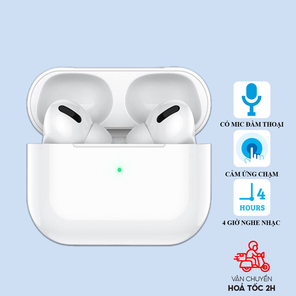 Tai nghe bluetooth không dây Hoco EW04 hỗ trợ định vị, đổi tên, đàm thoại, cảm ứng chạm, nghe nhạc 3-4h liên tục