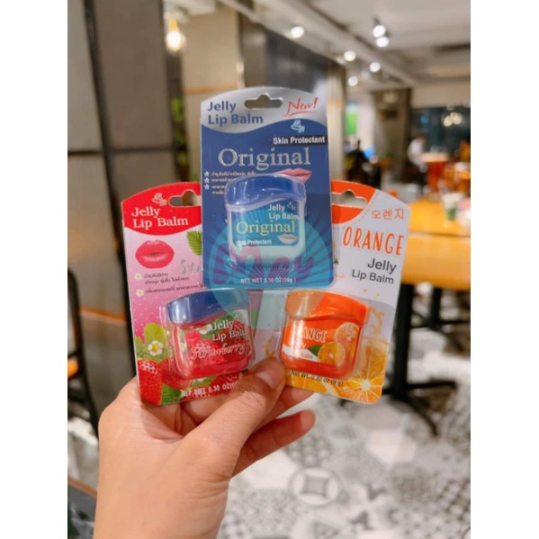 Hũ Sáp dưỡng môi Jelly Lip Balm Thái Lan 9gram
