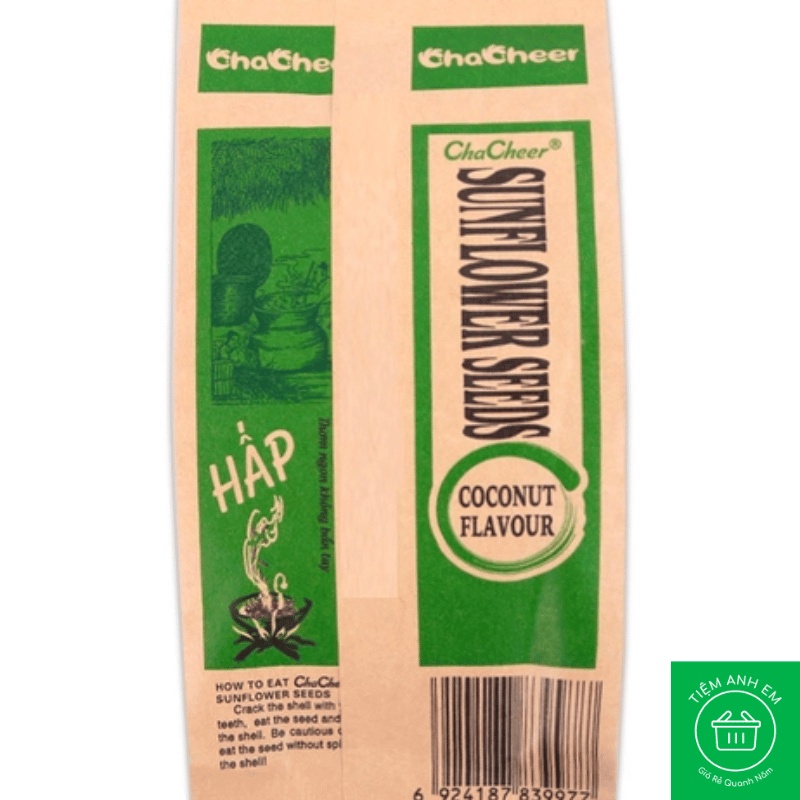 Hạt hướng dương CHACHEER vị Dừa gói 40g
