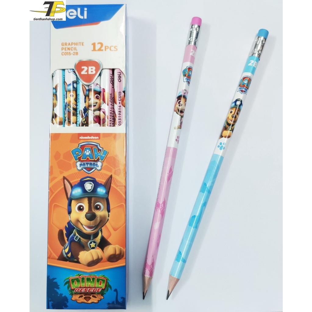 Bút chì gỗ 2B - Graphite Deli C015-2B
