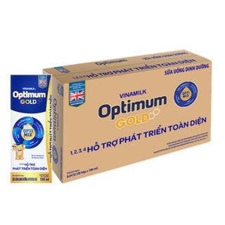 Thùng 48 hộp sữa bột pha sẵn Optimum Gold, hộp 180ml