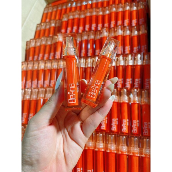 Son cam tươi, son màu cam tươi, son lì cam tươi, son kem lì lâu trôi, son kem chính hãng BeAna dòng son siêu lỳ