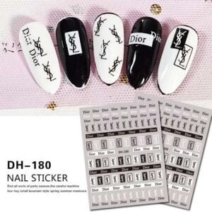Sicker Hình Dán Móng Tay Thương Hiệu Sang Chảnh Chuyên Dụng Ngành Nail