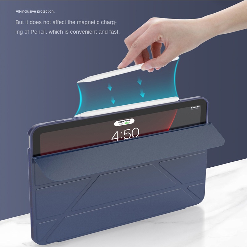 Bao Da Máy Tính Bảng Từ Tính Cho iPad 9.7 2017 2018 6th 5th Air 2 1 iPad Pro 11 2022 2021 10.2 9th 8th 7th Air 5 4 3 10.5 10.9 10th Mini 6 5 Vỏ Bọc Vô Lăng Xe Hơi Chất Lượng Cao