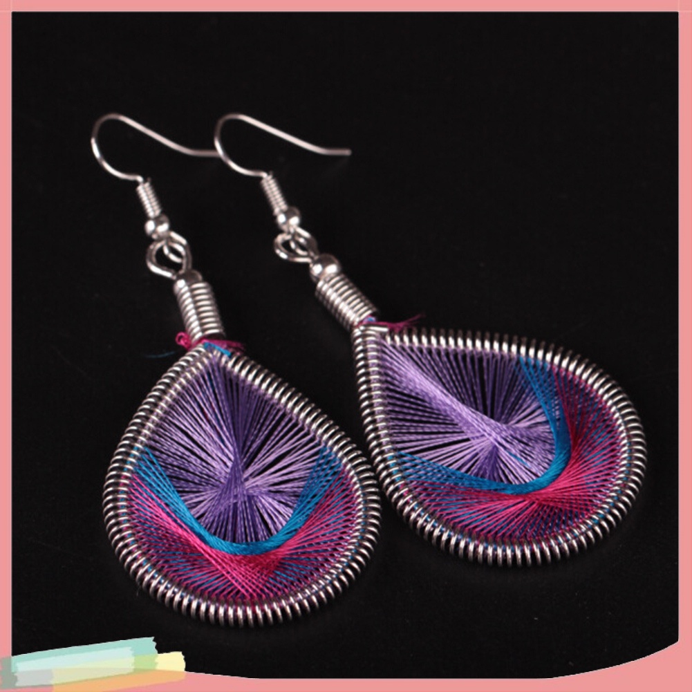 Bông tai hình giọt nước phong cách bohemian thời trang cho nữ