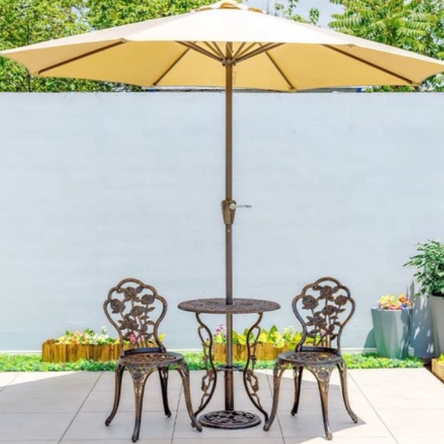 Bàn ghế nhôm đúc nhập khẩu TG01