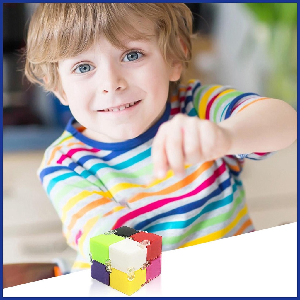 Đồ Chơi Khối Rubik Giảm Căng Thẳng Hình Vô Cực