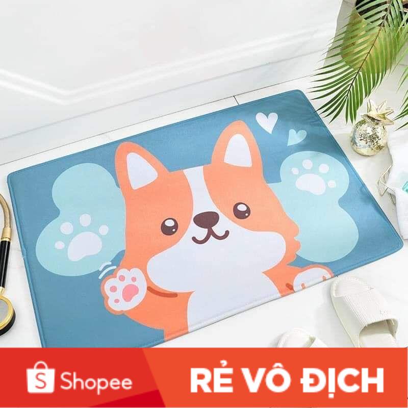 [RẺ VÔ ĐỊCH] THẢM LAU CHÂN 3D